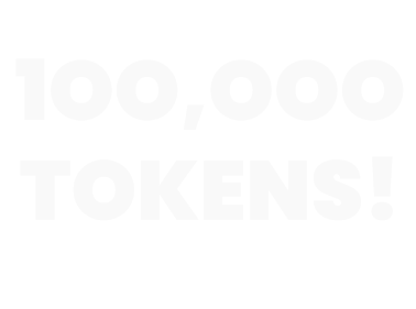 1OO,OOO Tokens